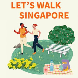 Let’s Walk, Singapore (FREE 6KM WALK @ VIVOCITY - SILOSO BEACH)