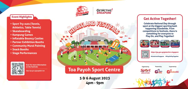 GetActive! Singapore Heartland Festivals 2023 - Toa Payoh