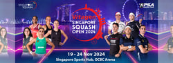 Vitagen Singapore Squash Open 2024