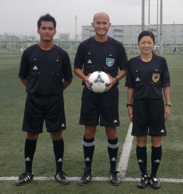 First oversea match in Japan as young referee (Class 2)-1