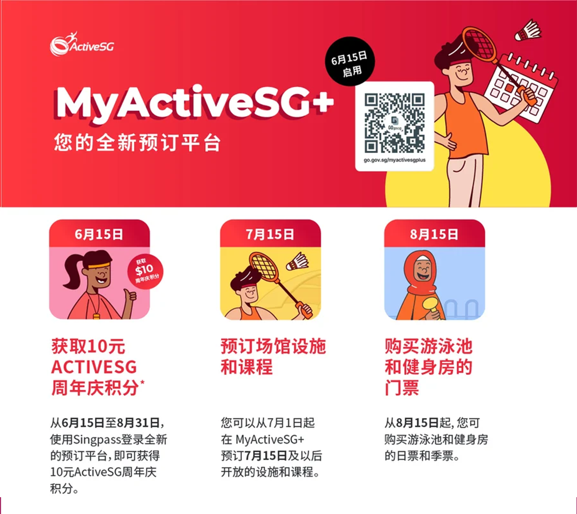 MyActiveSG+ (chinese)