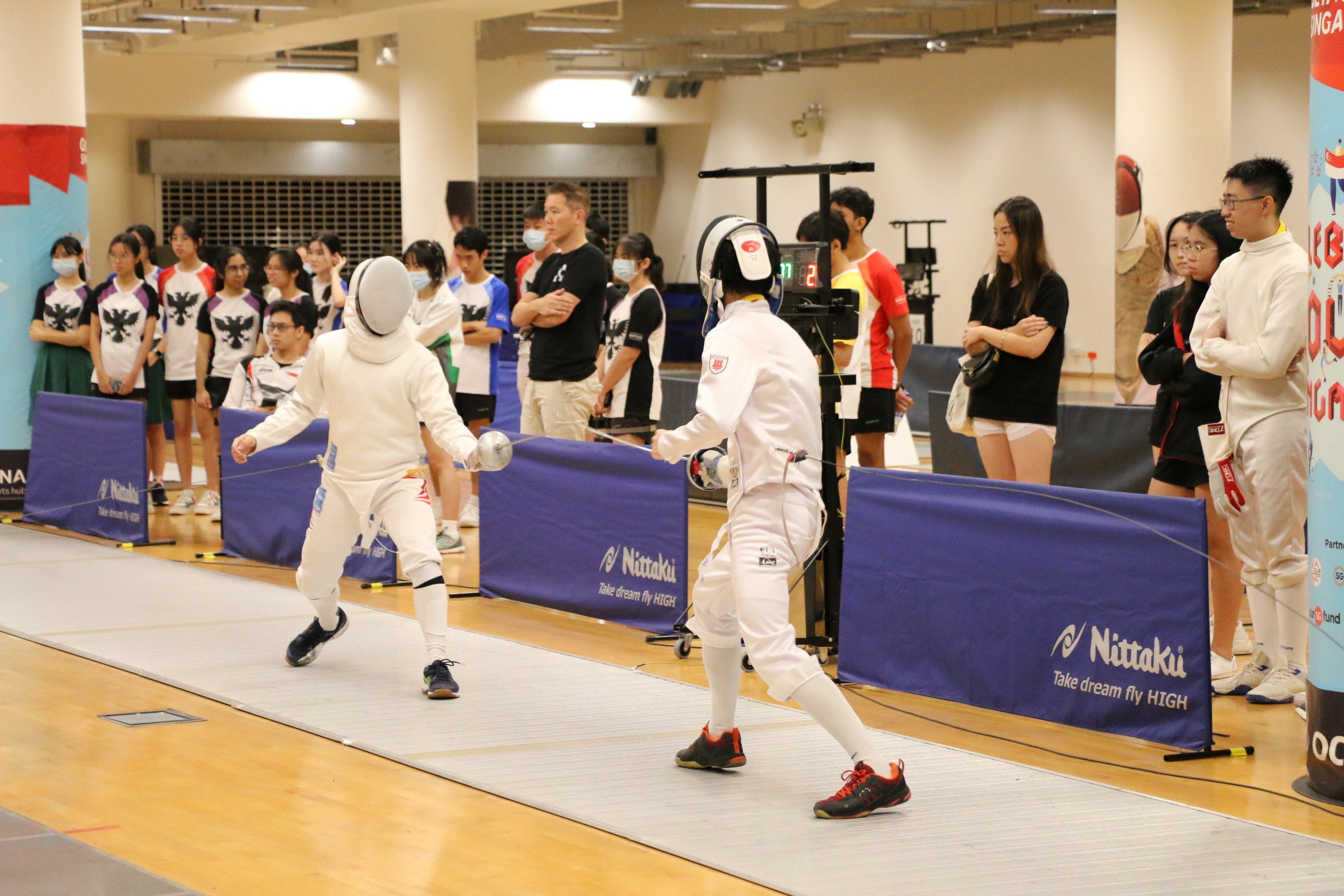 2023-04-20_NSG Fencing Mens Epee Div A_Photo by Anbumani(3)_LIM RYAN JIA JUN vs HO TSUNG SIAN IAN (Qualifiers)