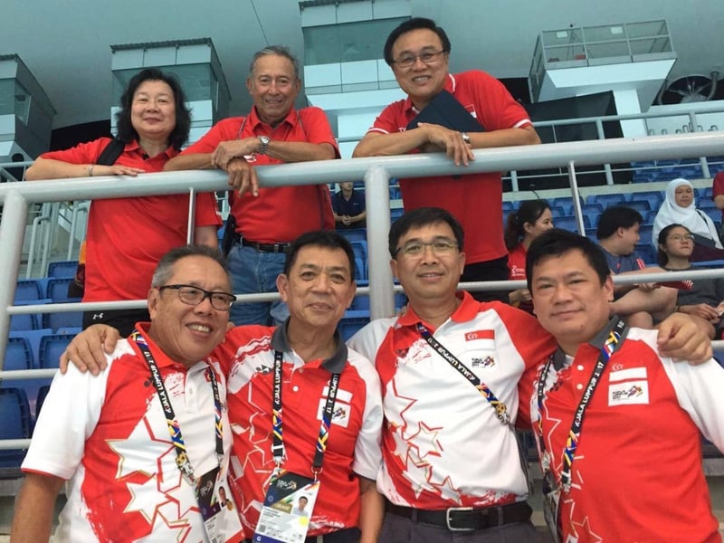 SNOC team at SEA Games