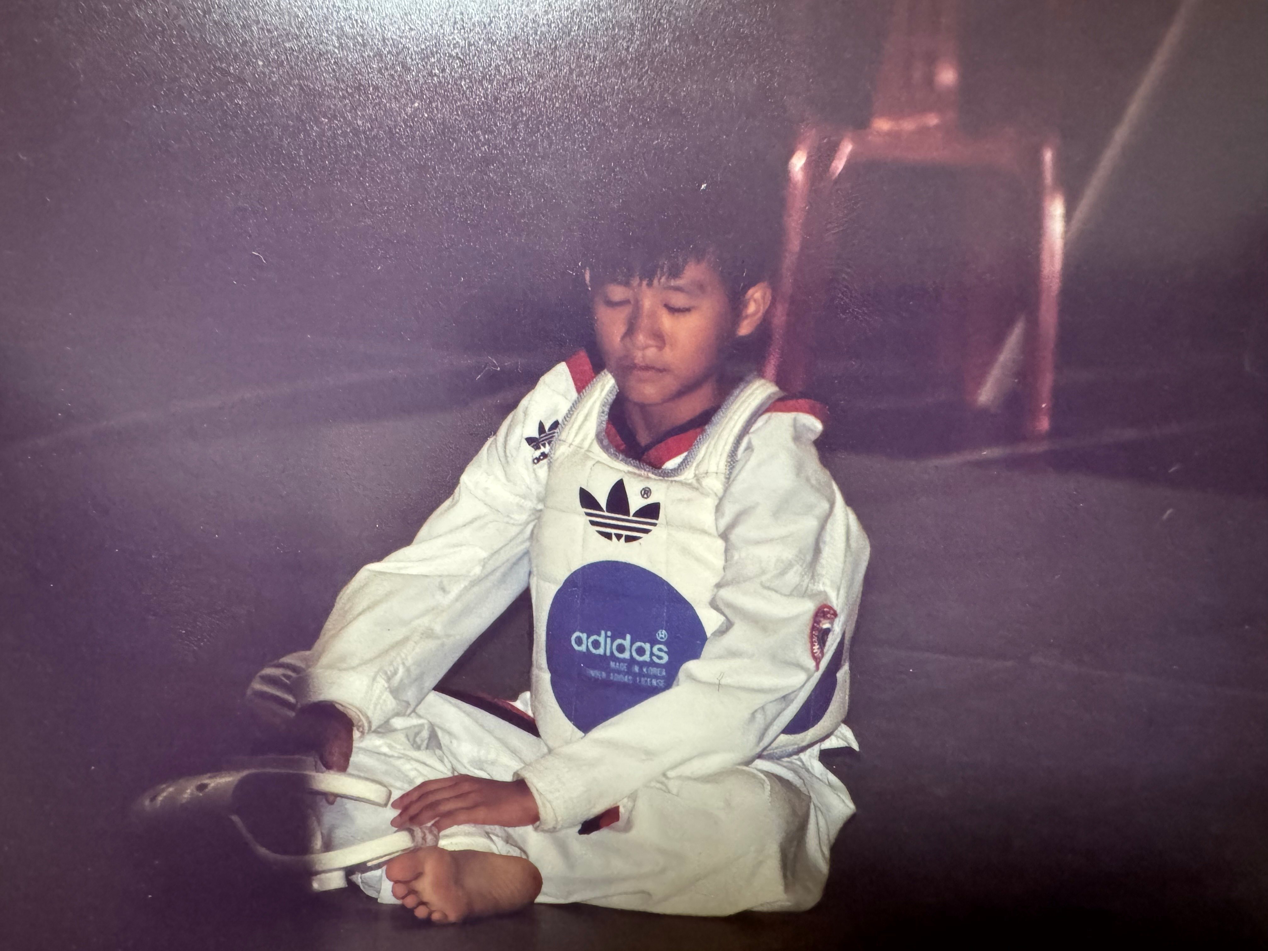 Taekwondo as youth 1