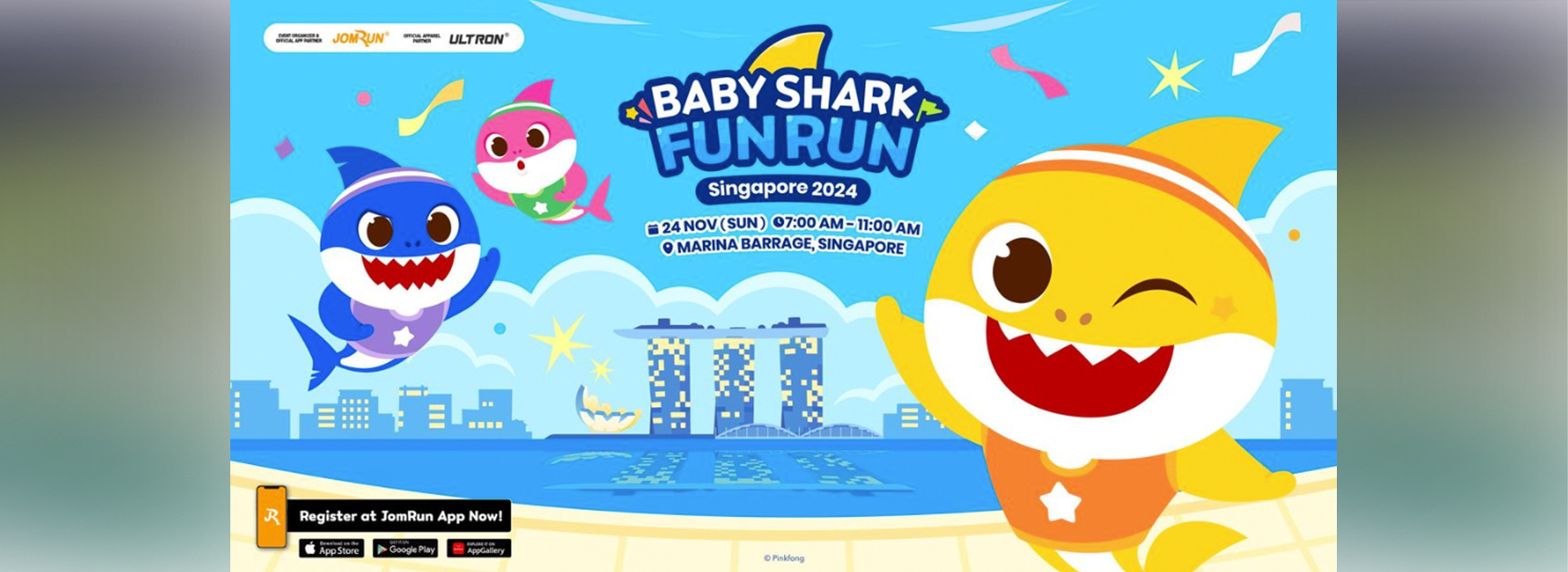 Baby Shark Fun Run Singapore 2024