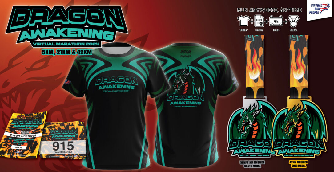 Dragon Awakening Virtual Marathon 2024