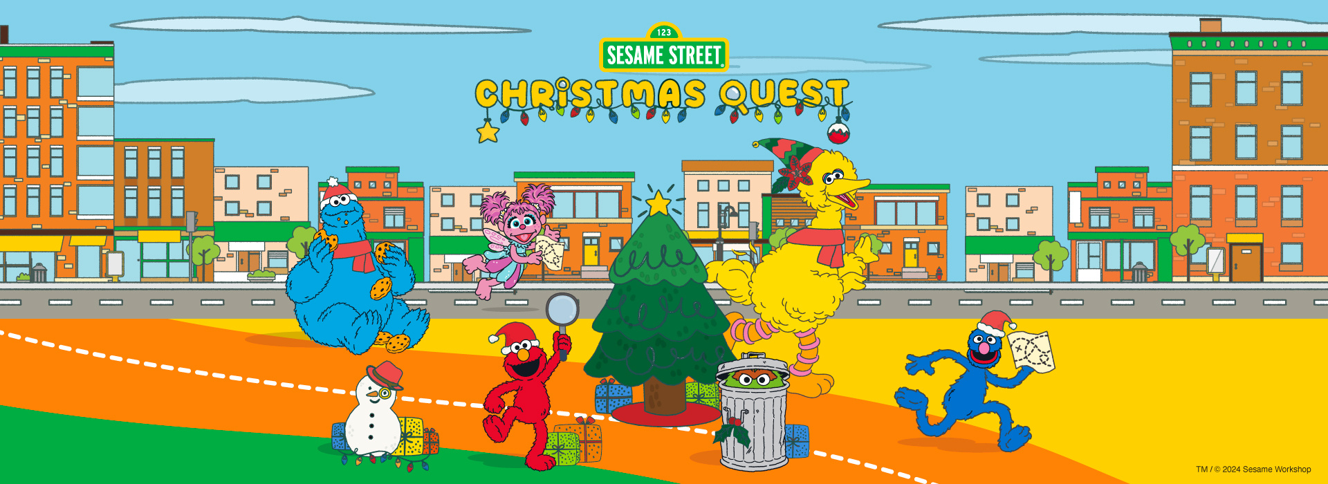 SESAME STREET Christmas Quest