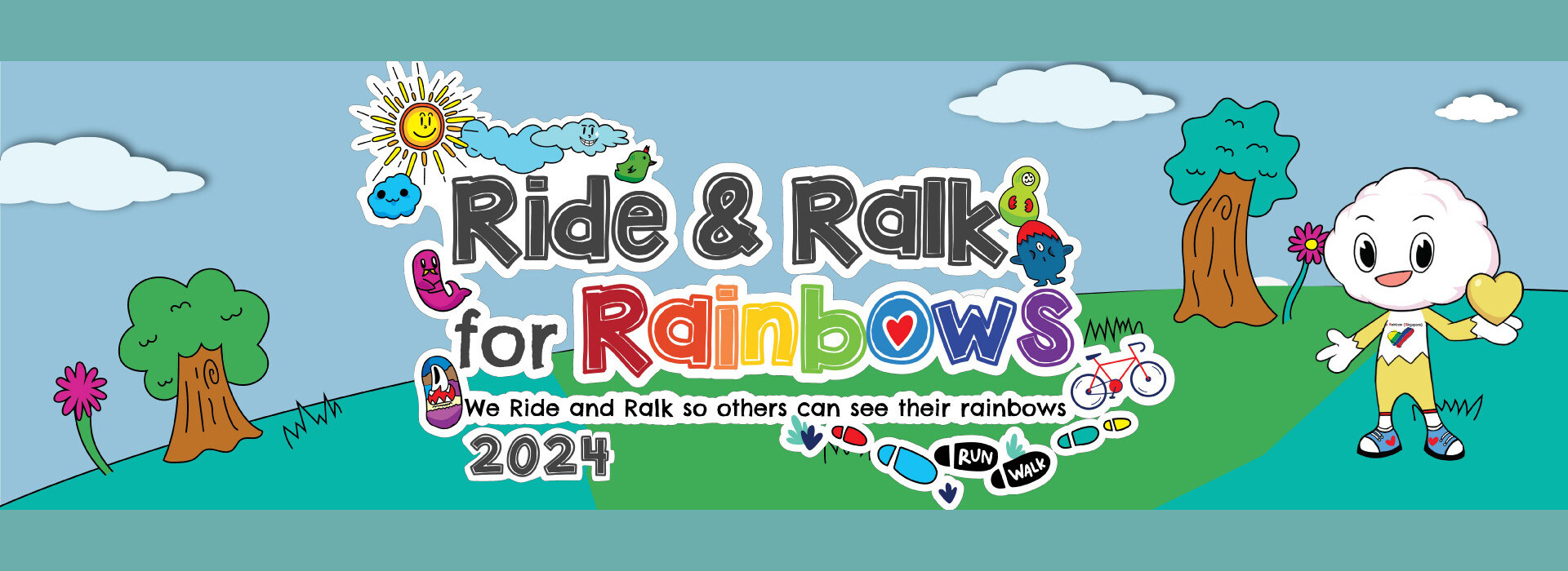 Ride and Ralk for Rainbows 2024