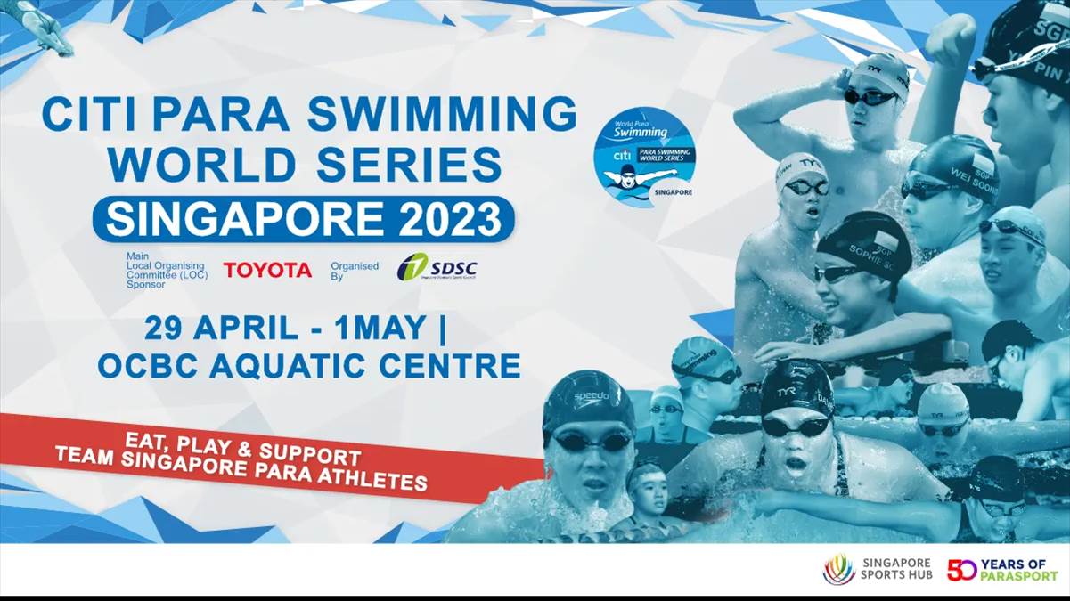 Citi Para Swimming World Series Singapore 2023