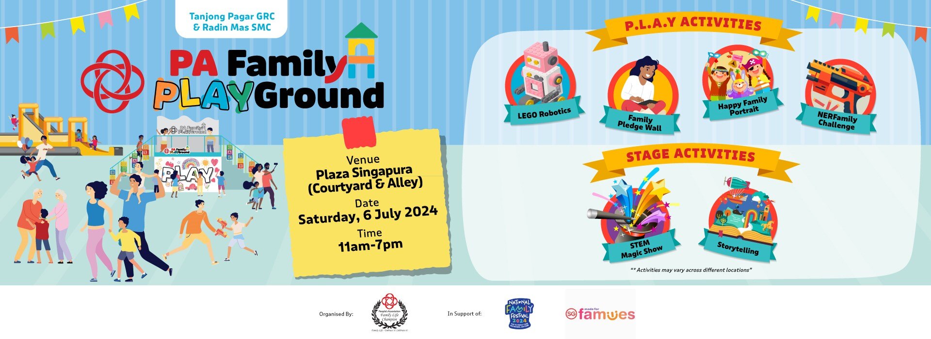 PA Family PLAYGround at Tanjong Pagar GRC & Radin Mas SMC