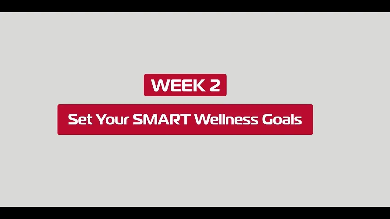 Set Your SMART Wellness Goals