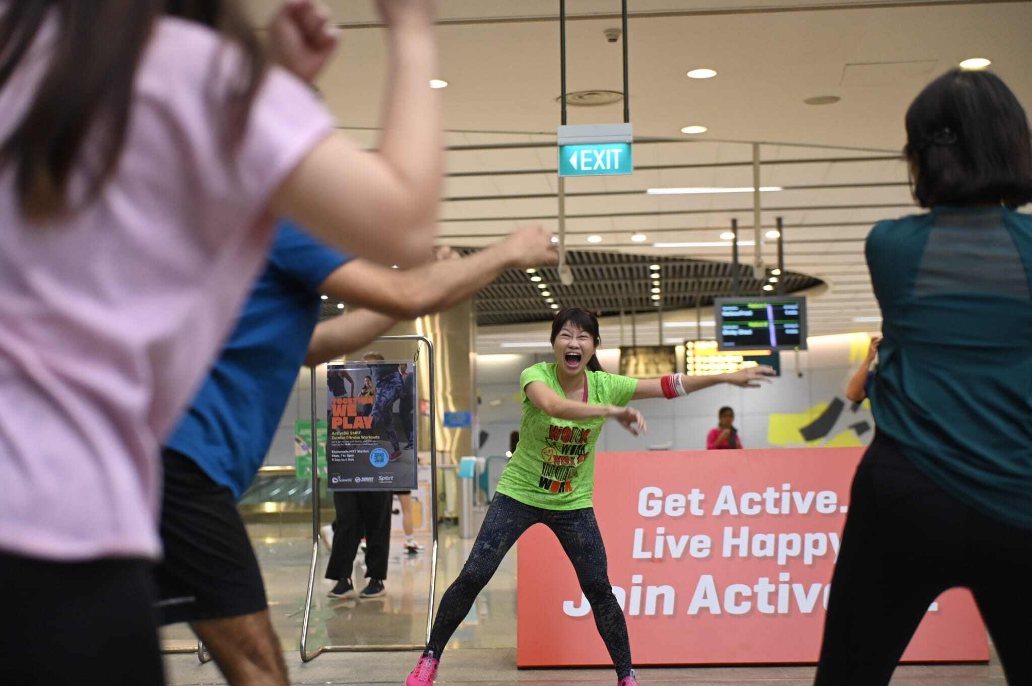 ActiveSG SMRT Zumba Fitness Workouts